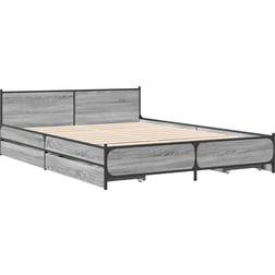 vidaXL 3279955 Sengeramme 123x193cm