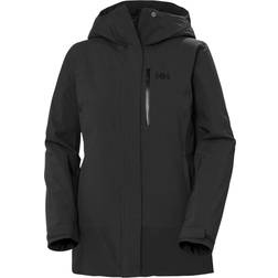 Helly Hansen Snowplay Long Ins, skijakke, dame, sort