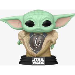 Funko Star Wars The Mandalorian POP! Figur Grogu m/ Rüstung