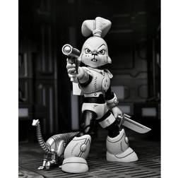 NECA Usagi Yojimbo Actionfigur Space Usagi Yojimbo Black & White Figur 18 cm