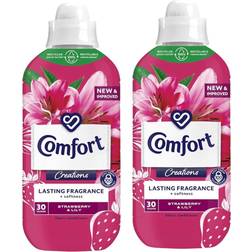 Comfort Buy 6 Honeysuckle & Sandalwood Creation Fabric Conditioner, 30-wash