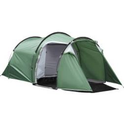 Northio Tunneliteltta 2-3 Hengelle 190T Camping Teltta Tapilla, Lasikuitu & Polyesteri, Tummanvihreä 426X206X154Cm