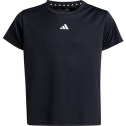 adidas Junior Train Essentials Regular Fit Logo Training Tee - Black/White (IV9592)