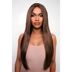 Lullabellz The Yasmine Sleek & Straight Lace Front Wig 24 inch Chesnut