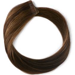 Rapunzel of Sweden Tape-on extensions Premium Tape Extensions Classic Chocolate Mix