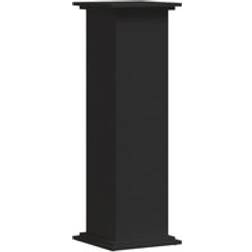 vidaXL Supporto Per Piante Nero 33x33x100 cm In Truciolare