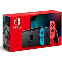 Distributors, Switch with Neon Blue and Neon Red Joy Con Bundle JP