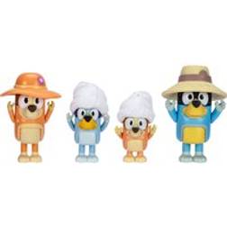 Bluey Holiday Family Trip 4 Pack