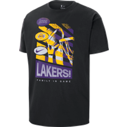 Nike Los Angeles Lakers Courtside Men's NBA T-Shirt Black