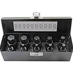 US PRO Impact Hex Set 10pcs 4mm 19mm Socket Bit