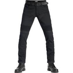 Pando Moto KarlDo Slim Fit Denim Jeans - Black