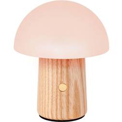Gingko Alice Mushroom Mini White Ash Table Lamp 33cm