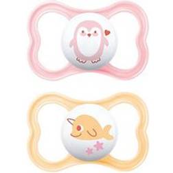 Mam Air 16 Months Soother Pink