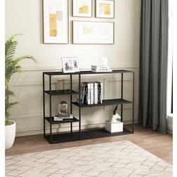 Hallowood Bewdley Black Book Shelf 87.5cm