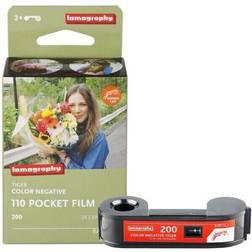 Lomography tiger 110 pocket film color 24 exposure 3 pack