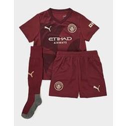 Puma Manchester City FC 2024/25 Third Kit Children Red Kids 2-3Y