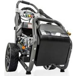 Hyundai 3400psi 234 bar Petrol Pressure Washer, 9L/min, 7hp, 210cc with 10m Hose & Detergent Tank HYW3400P