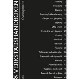 Verkstadshandboken Övningshäfte (Häftad, 2024)