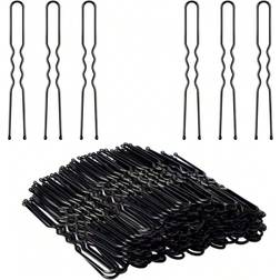 Shein pcsPack Women Black UShaped Hair Pin For Buns Hair Styling