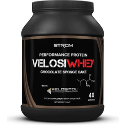 Strom Sports Velosiwhey 40 Servings Chocolate Cake Protein Blend Powder