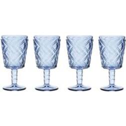 Premier Housewares Fleur Wine Glass 4pcs