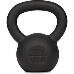 Muscle Squad Cast Iron Kettlebells 8kg Gym Workout Equipment Home Gym Weights 8kg