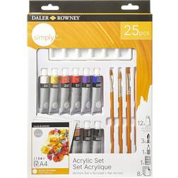 Daler Rowney Acrylic Set 25pcs