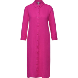 Street One Women's Muslin Dress - Pink