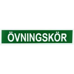 Formac Övningskörskylt Grön magnet