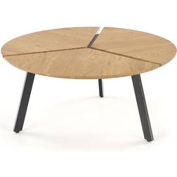 Halmar Luana Golden Oak/Black Sofabord 86cm