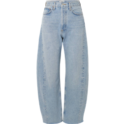 Agolde Luna High Rise Pieced Taper Jeans - Void