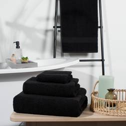 Brentfords Luxury Bath Towel Black (115x70cm)