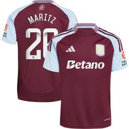 adidas Aston Villa WSL Home Shirt 2024-25 with Maritz 26 printing