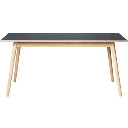 FDB Møbler C35B Black Dining Table 82x160cm