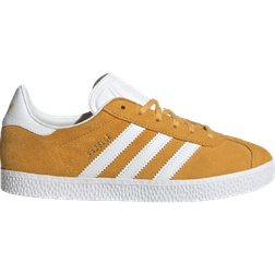 Adidas Junior Gazelle - Preloved Yellow/Cloud White/Gold Metallic