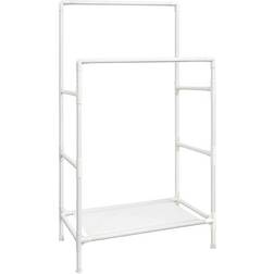 Songmics Double Rails White Klädhängare 88x154cm