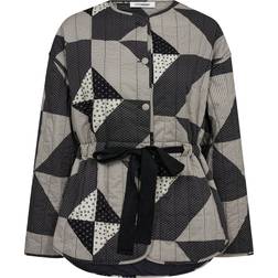 Co'Couture Patchie Quilt Jacket - Ink