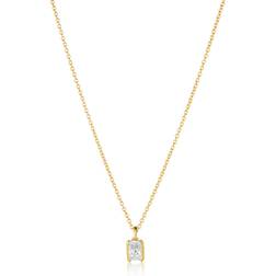 Sif Jakobs Roccanova Piccolo Necklace - Gold/Transparent