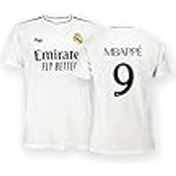 Real Madrid Home Kit Säsong 24/25 Mbappé S Replica Yenye Leseni Rasmi