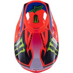 Alpinestars S-M10 Deegan ECE06 Crosshjälm - Orange Fluo