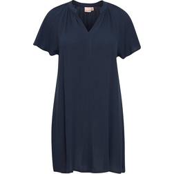 Simple Wishes Swoline Dress - Navy Blazer