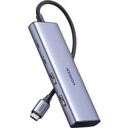 UGREEN HUB USB-C to 2x USB-A, 2x USB-C CM473