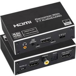 Nordic SGM-200 4K HDMI 2.0 Audio Extractor Converter with 7.1 Audio & eARC