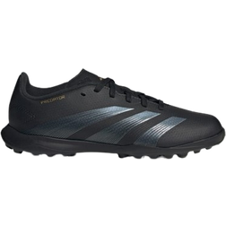 adidas Juniors Predator League TF - Core Black/Carbon/Gold Metallic