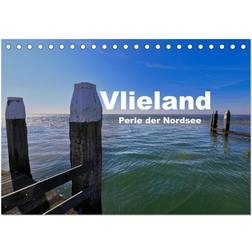 Calvendo Vlieland Pearl on the North Sea A5 Landscape Desk Calendar 2025