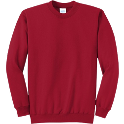 Port & Company Core Fleece Crewneck Sweatshirt - Red