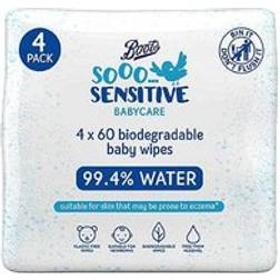 Boots Sooo Sensitive Baby Wipes 60 pack x 4