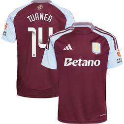 adidas Aston Villa WSL Home Shirt 2024-25 with Turner 14 Printing