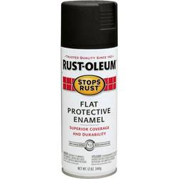 Rust-Oleum Stops Rust Protective Enamel 12oz Anti-corrosion Paint Black