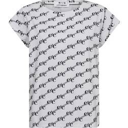 Co'Couture Logolinecc Ss T-shirt - White